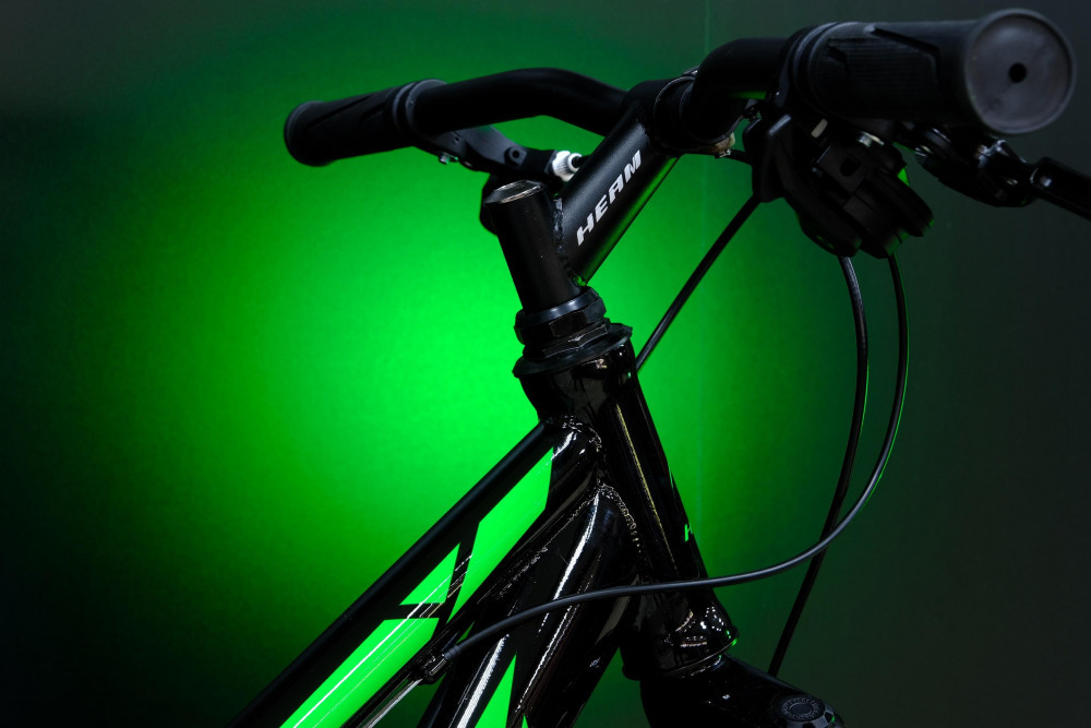 Heam FOX 26 Чёрно/Зелёный рама 15 (на рост 141-160)