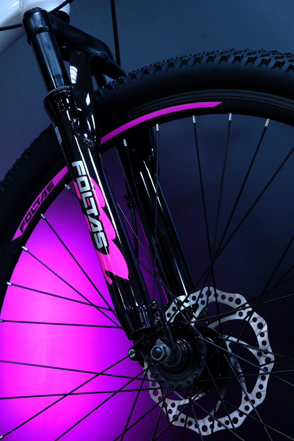 FOLTAS 26 Steel - 15р Белый/Розовый