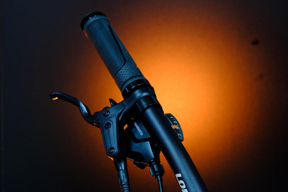 Lorak Sel 9150 Матовый Чёрный/Оранжевый 23р (на рост 189-205)