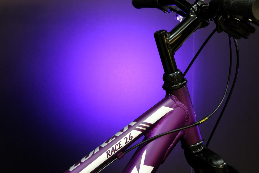 Lorak Race 26 Матовый Фиолетовый/Белый 15р (на рост 141-160)