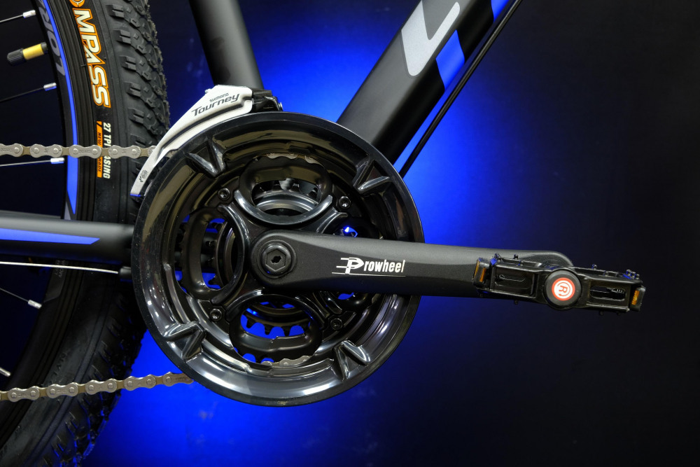 LORAK M-07 Prom Матовый Чёрный/Синий 19р (на рост 171-182)