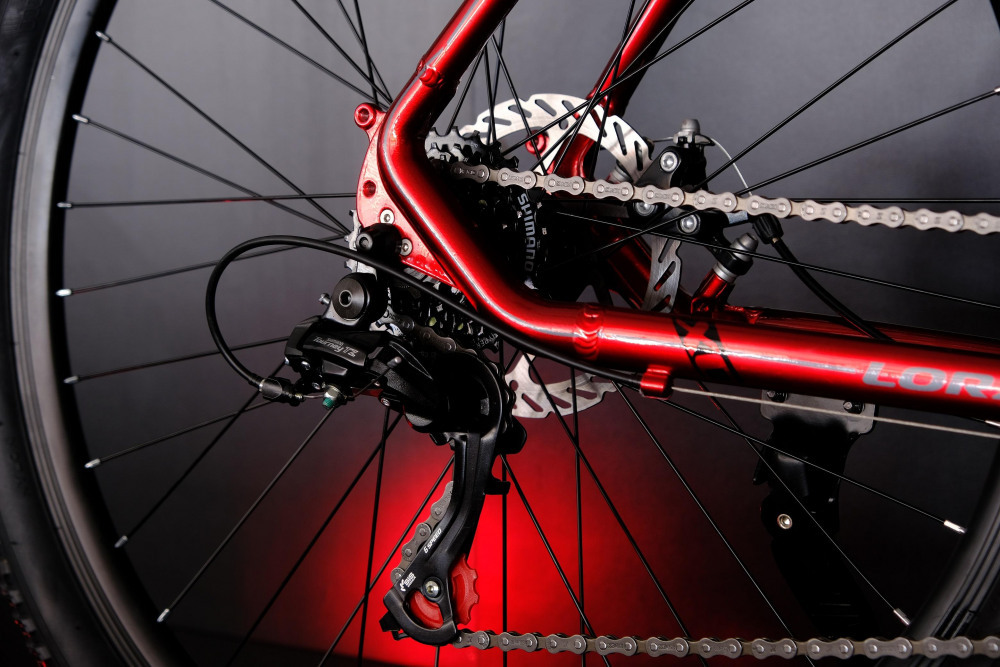 Lorak M-04 Prom Красный/Чёрный 21р (на рост 183-190)