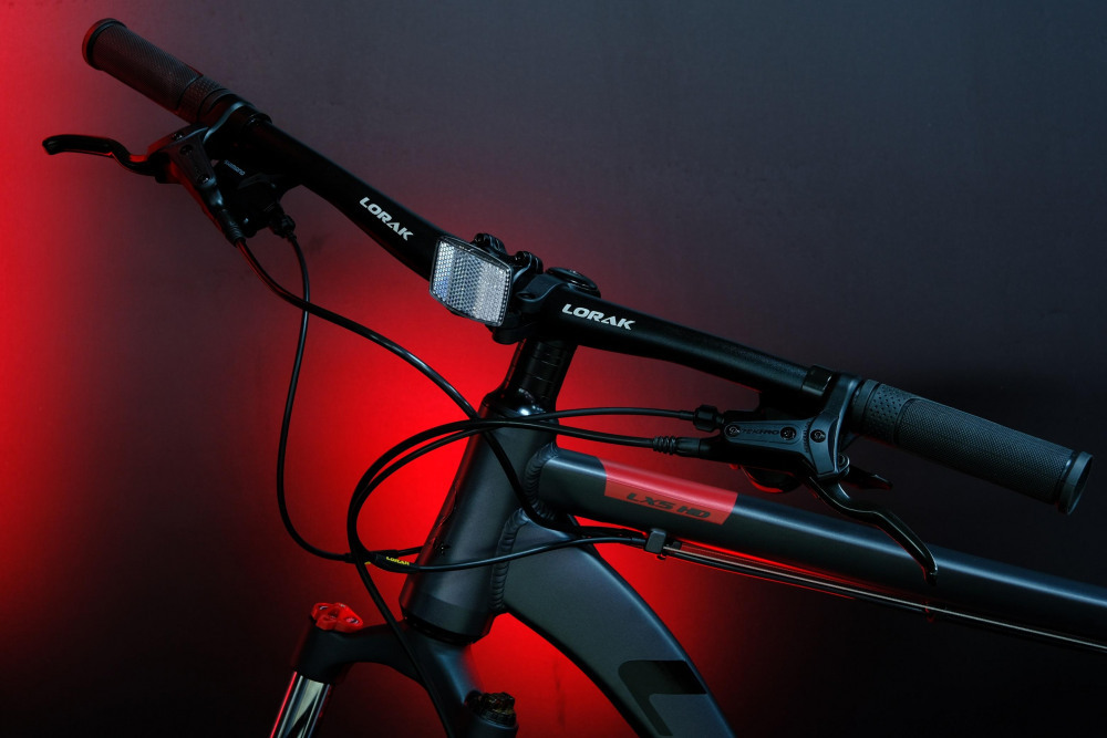 Lorak LX5 HD Матовый Чёрный/Серый рама 21 (на рост 183-190)