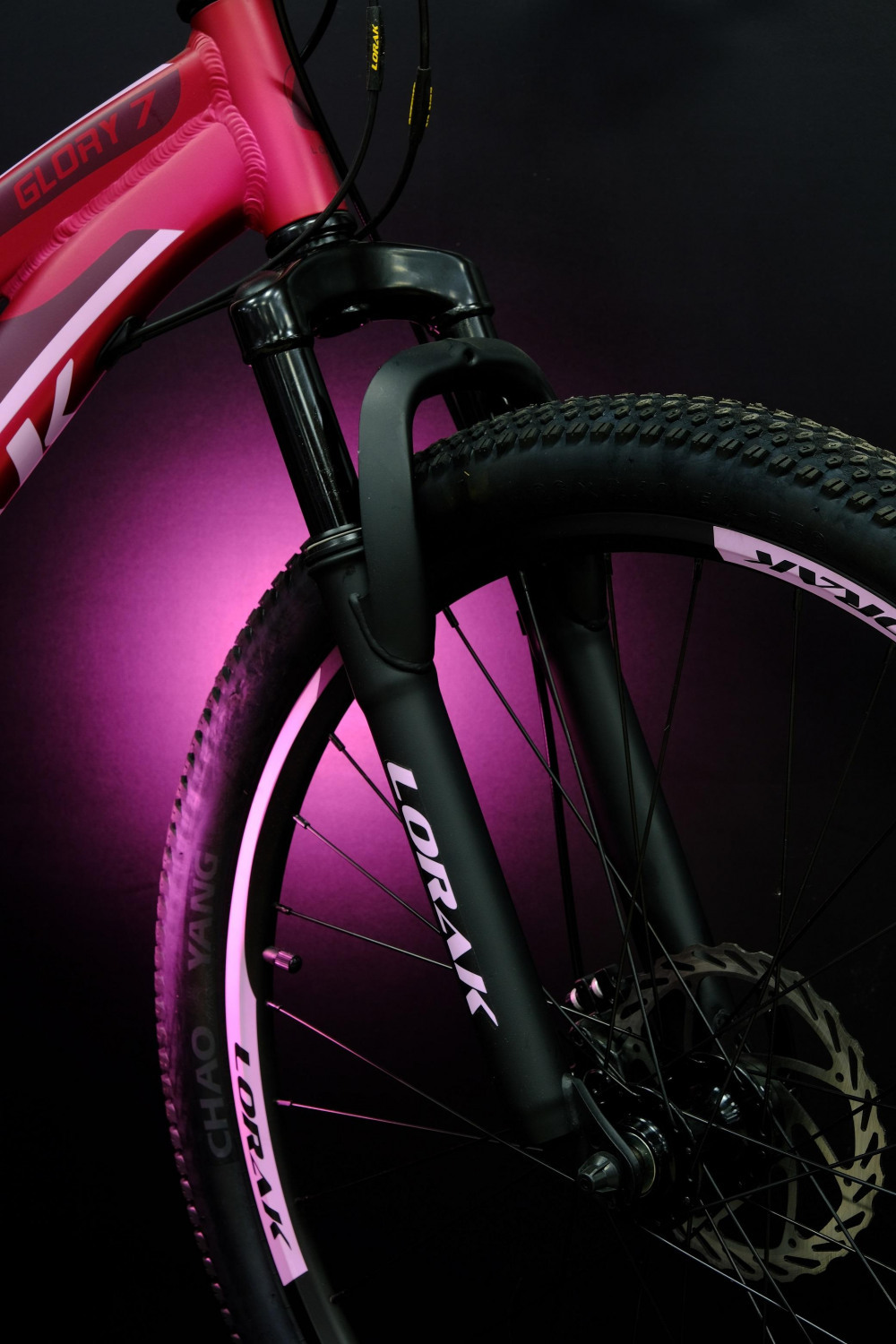 Lorak Glory 7 Матовый Фиолетовый/Розовый рама 19 (на рост 171-182)