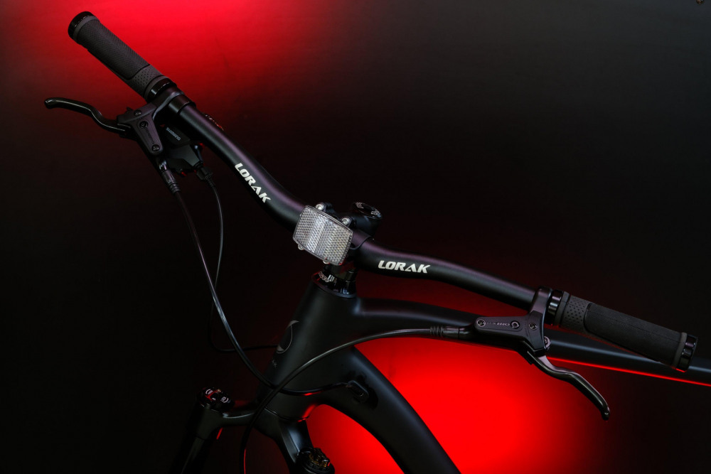 LORAK Sel 9150 8 sp Матовый Чёрный/Серый 19р (на рост 171-182)